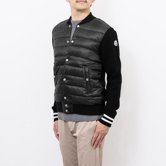 モンクレール Moncler メンズ ニット ダウンジャケット ブラック Cardigan 9b509 00 376 999 Black Mcl Rtw0419 Chelseagardensuk 通販 Yahoo ショッピング