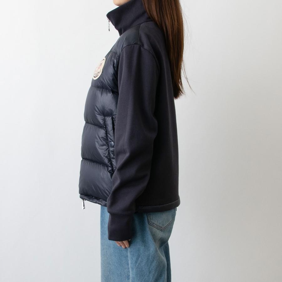 MONCLER モンクレール レディース スウェット切り替え ダウン MONCLER モンクレール レディース スウェット切り替え ダウン