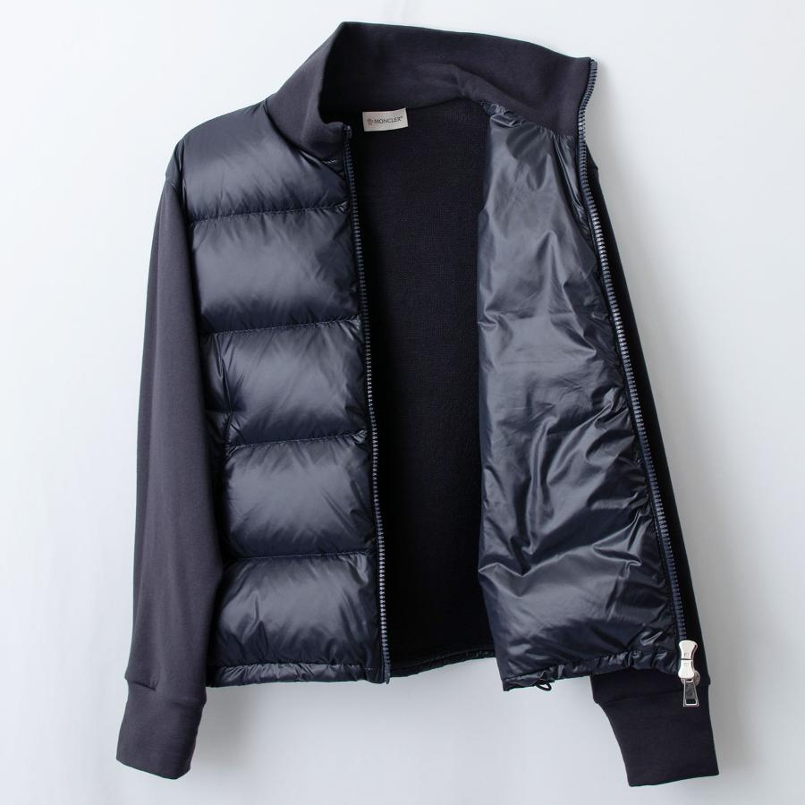MONCLER モンクレール レディース スウェット切り替え ダウン MONCLER モンクレール レディース スウェット切り替え ダウン