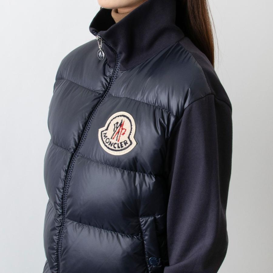 MONCLER モンクレール レディース スウェット切り替え ダウン MONCLER モンクレール レディース スウェット切り替え ダウン