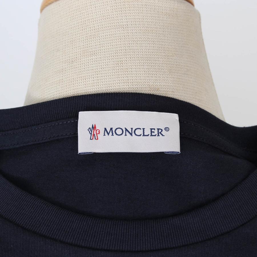 モンクレール MONCLER 半袖Tシャツ MONCLER KIDS EMBROIDERED LOGO T-SHIRT レディース L19548C00009 89AT9の画像