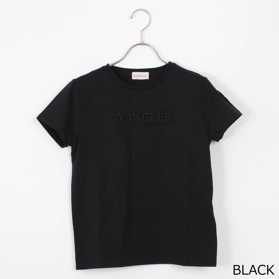 モンクレール MONCLER 半袖Tシャツ MONCLER KIDS EMBROIDERED LOGO T-SHIRT レディース L19548C00009 89AT9の画像
