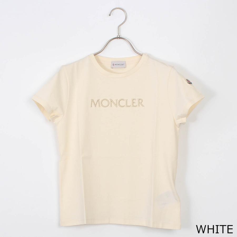 モンクレール MONCLER 半袖Tシャツ MONCLER KIDS EMBROIDERED LOGO T-SHIRT レディース L19548C00009 89AT9の画像