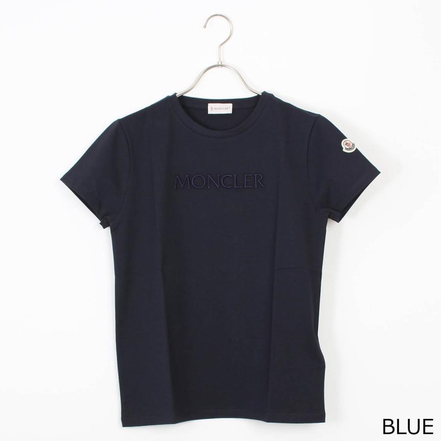 モンクレール MONCLER 半袖Tシャツ MONCLER KIDS EMBROIDERED LOGO T-SHIRT レディース L19548C00009 89AT9の画像