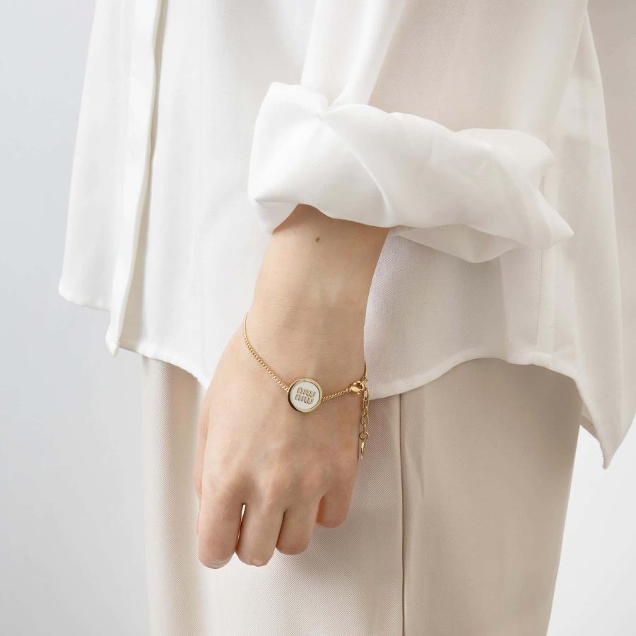 miu ミュウミュウ MIU ブレスレット ENAMELED METAL BRACELET miu ミュウミュウ MIU ブレスレット ENAMELED METAL BRACELET
