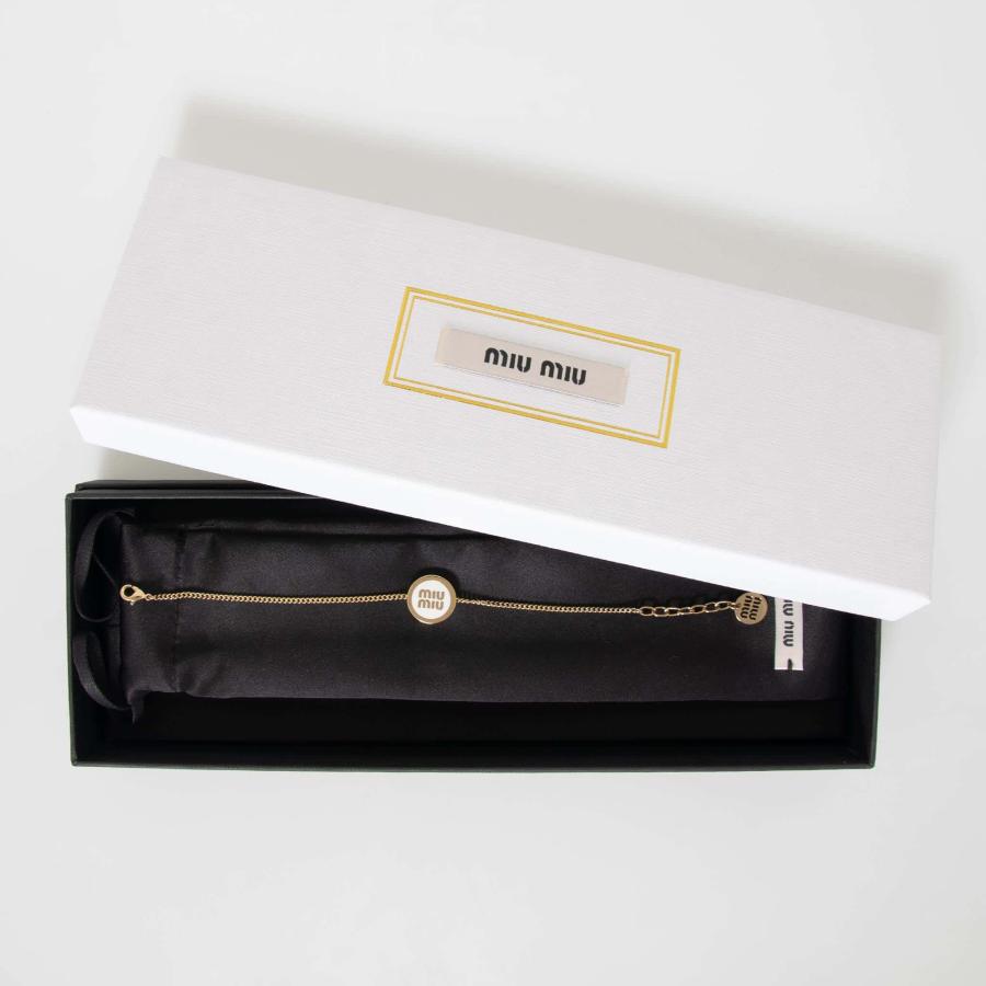 ミュウミュウ MIU MIU ブレスレット ENAMELED METAL BRACELET エナメルメタル ブレスレット 5IB507 2F6T｜chgardens｜05