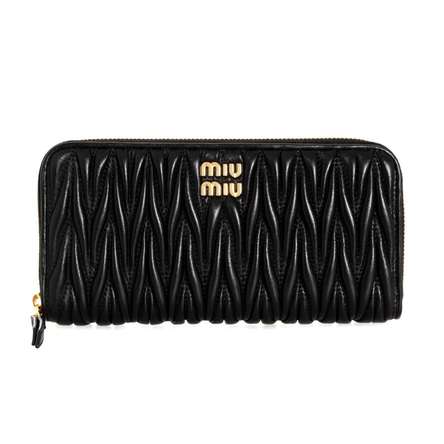 79%OFF!】 極美品 入手困難 miu マドラス ラウンドファスナー長財布