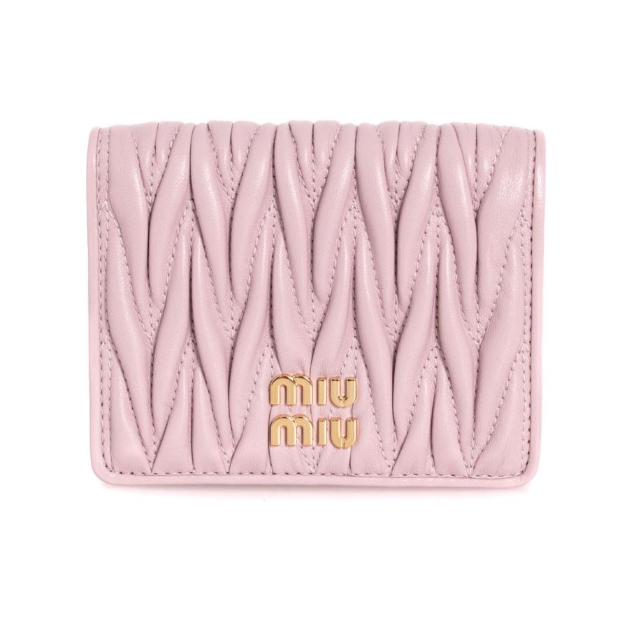 ミュウミュウ MIU MIU 財布 レディース 二つ折り財布 ぺールピンク MATELASSE マテラッセ SMALL LEATHER WALLET 5MV204 2FPP F0E18 ALABASTRO :miu-slg0389:ChelseagardensUK - 通販 - ミュウミュウ MIU MIU 財布 レディース 二つ折り財布 ぺールピンク MATELASSE マテラッセ SMALL LEATHER WALLET 5MV204 2FPP F0E18 ALABASTRO :miu-slg0389:ChelseagardensUK - 通販 -