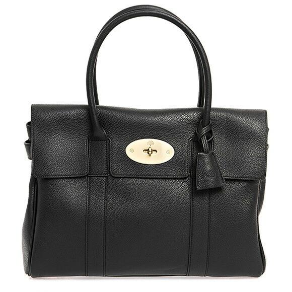 マルベリー MULBERRY バッグ レディース 2WAYハンド/ショルダーバッグ ブラック BAYSWATER HH2873 205