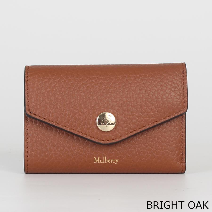 未使用✨マルベリー レザー　財布 マルチフラップ Mulberry（マルベリー） 財布 三つ折り財布 FOLDED MULTI-CARD WALLET