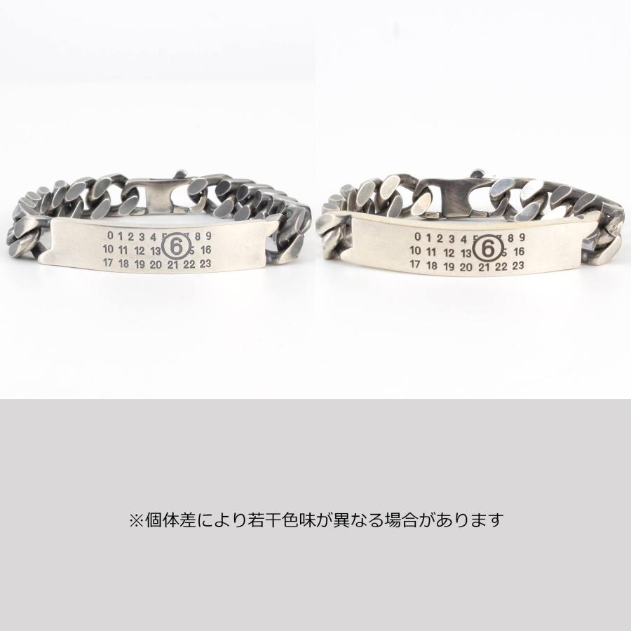 【MM6 Maison Margiela】ロゴ Classic チェーン ブレスレット ◇MM6 Maison Margiela 24SS◇ ロゴチェーン ブレスレット
