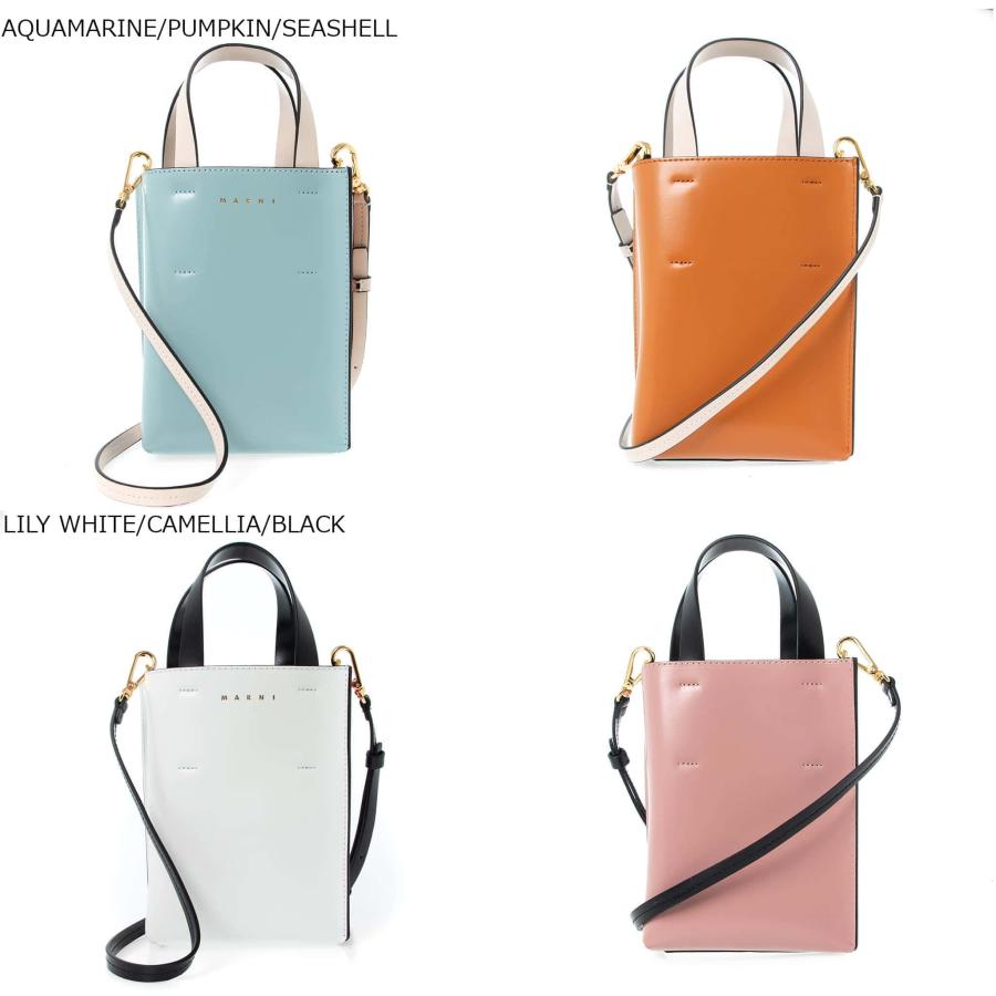 マルニ MARNI バッグ レディース 2WAYハンド/ショルダーバッグ MUSEO ミュゼオ NANO BAG SHMP0050Y0 LV639 全2色｜chgardens｜10