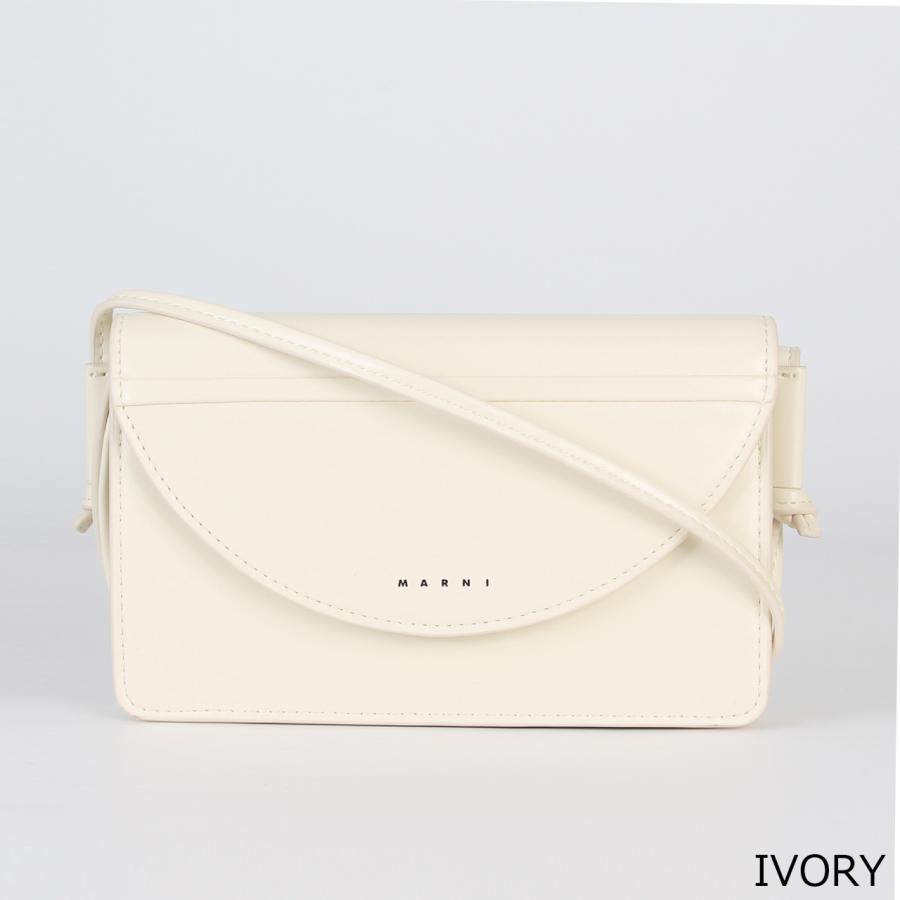 【22SS新作】MARNI マルニ スクランブルバッグ  ホワイト MARNI（マルニ） バッグ ショルダーバッグ MARNI KIDS SHOULDER BAG