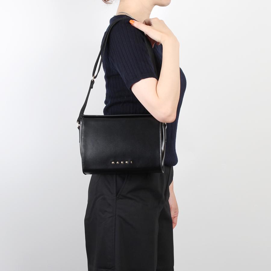【８月末まで】MARNI kidsボディバッグ ショルダーバッグ ブラック MARNI（マルニ） バッグ ショルダーバッグ MARNI KIDS SHOULDER BAG