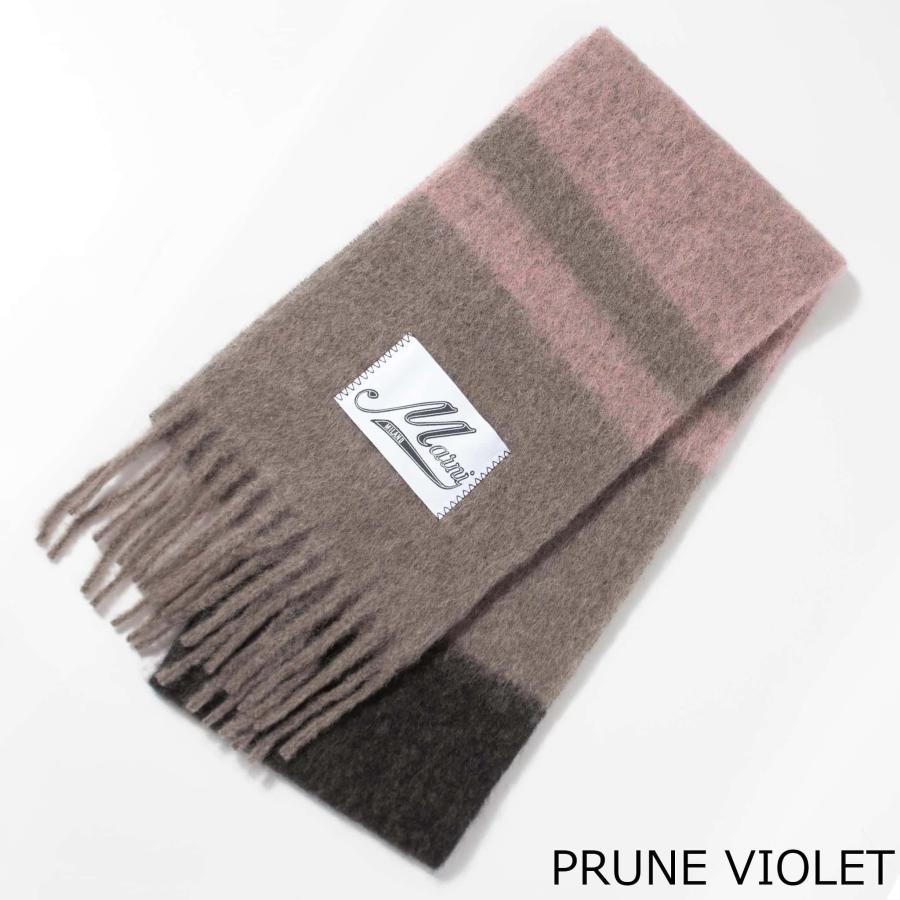 MARNI マルニ マフラー STRIPED BRUSHED ALPACA MOHAIR SCARF MARNI マルニ マフラー STRIPED BRUSHED ALPACA MOHAIR SCARF
