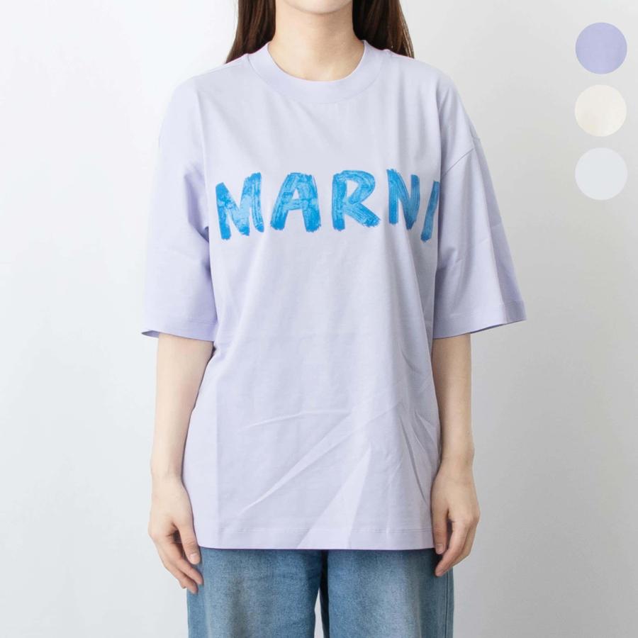 MARNI（マルニ） 半袖Tシャツ LOGO ORGANIC COTTON JERSEY T-SHIRT