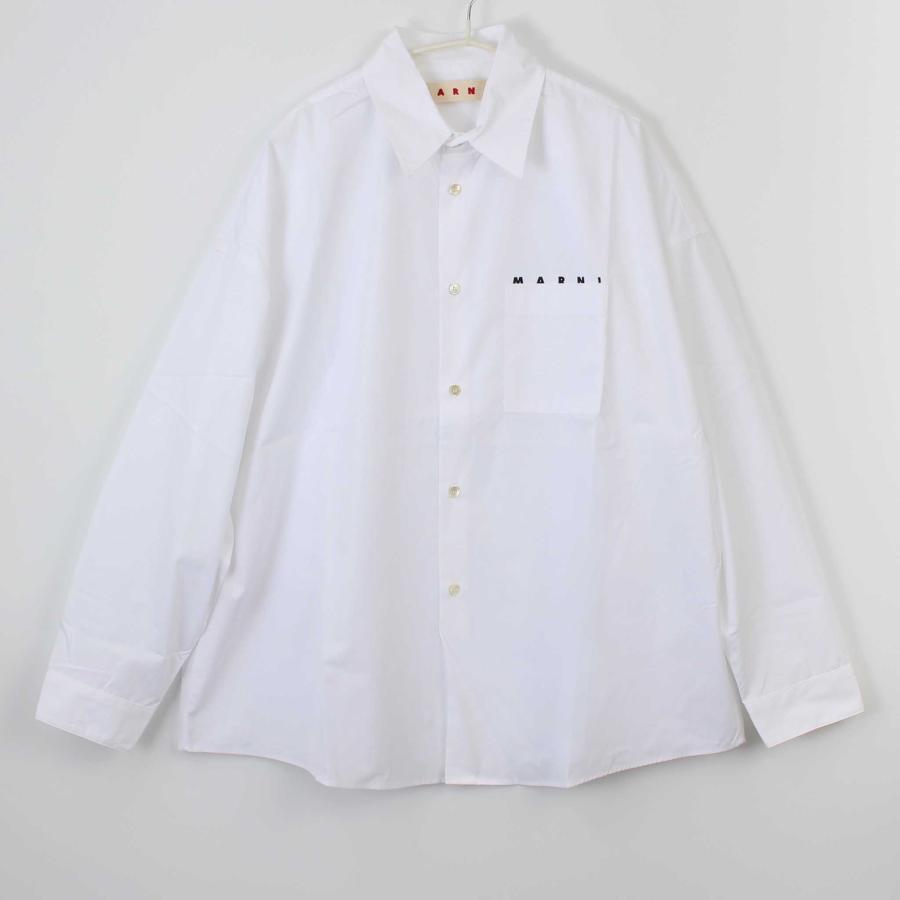 MARNI シャツ　長袖　ホワイト MARNI（マルニ） 長袖シャツ メンズ CUMU0061P2 USCT88