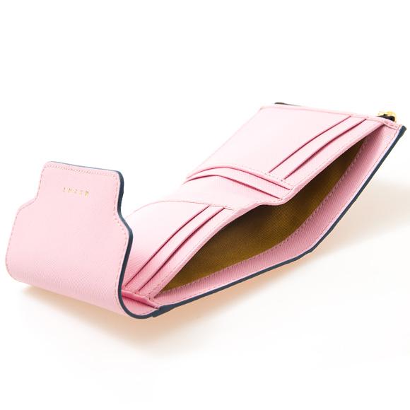 マルニ Marni 財布 レディース 三つ折り財布 ピンク Pfmo0024u2 Lv5 Z345g Pink Mrn Slg0050 Chelseagardensuk 通販 Yahoo ショッピング