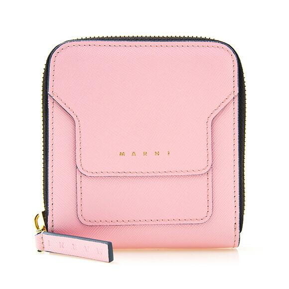 マルニ Marni 財布 レディース ラウンドファスナー二つ折り財布 ピンク Pfmoq09u07 Lv5 Z345g Pink Mrn Slg0055 Chelseagardensuk 通販 Yahoo ショッピング