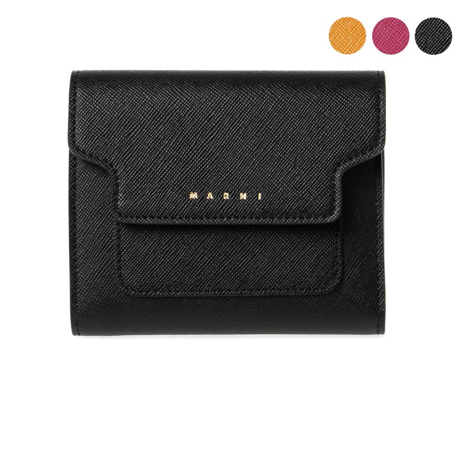 MARNI マルニ 財布 レディース 三つ折り財布 SQUARE WALLET W MARNI マルニ 財布 レディース 三つ折り財布 SQUARE WALLET W