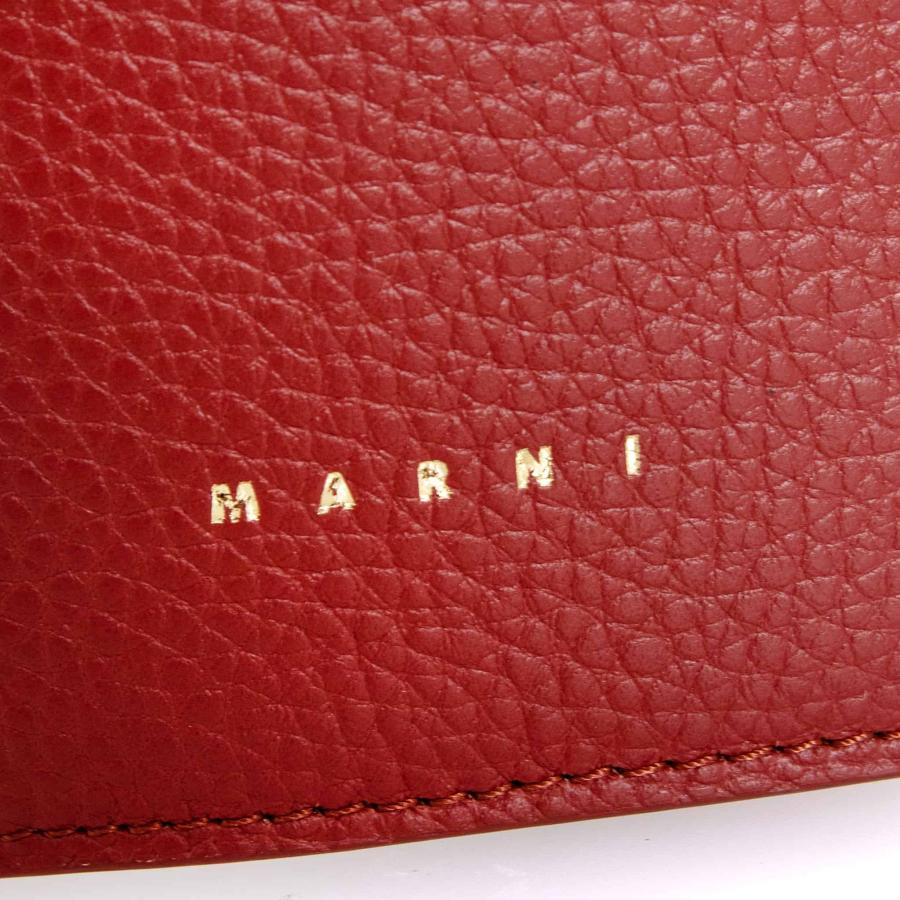 マルニ MARNI 財布 レディース 二つ折り財布 BI-FOLD WALLET/COINPURSE PFMOQ14Q06 LV688｜chgardens｜10