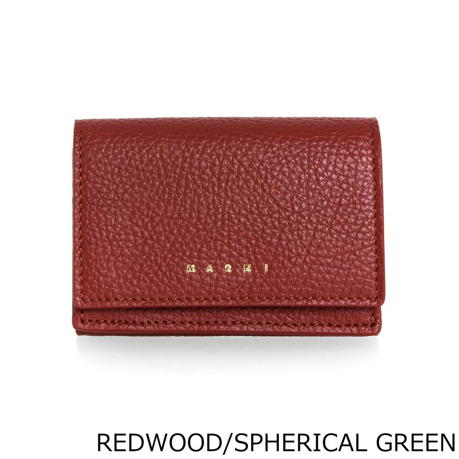 マルニ MARNI 財布 レディース 三つ折り財布 TRI-FOLD WALLET PFMOW02Q04 LV688｜chgardens｜04