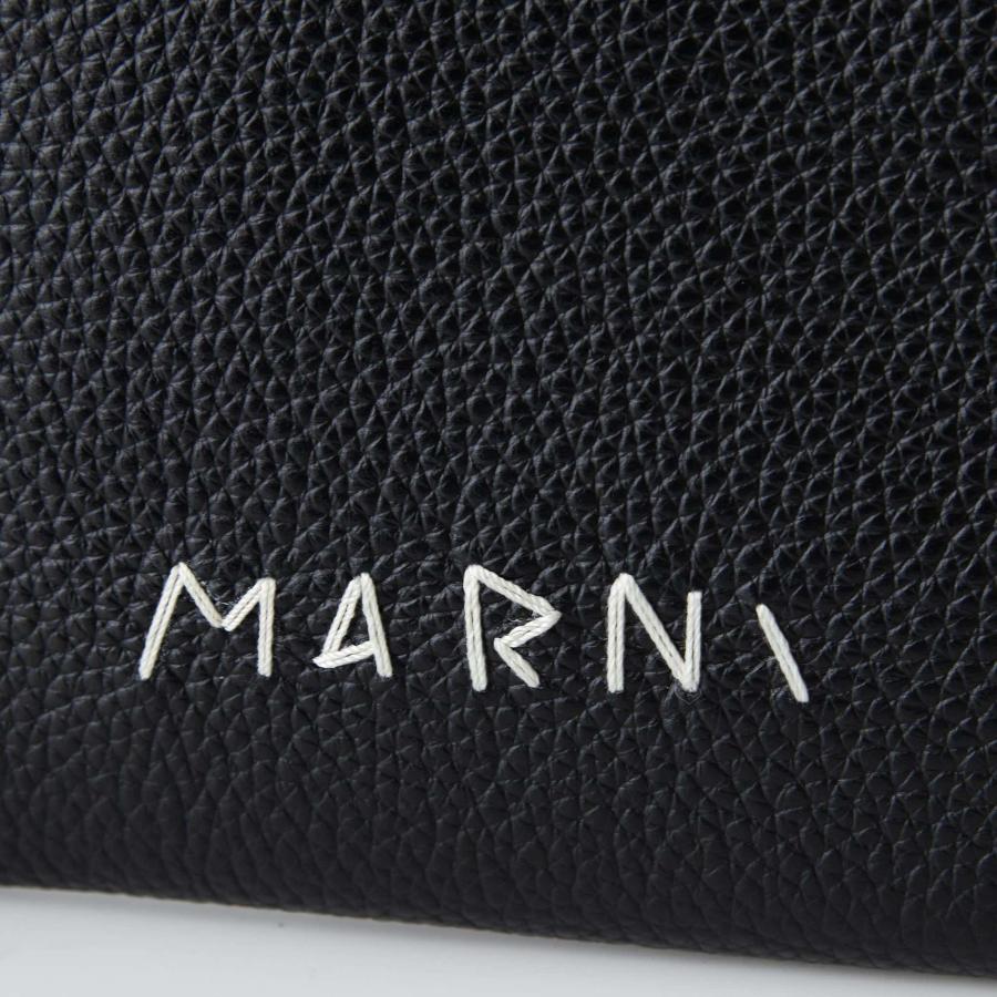 MARNI マルニ 財布 L字ファスナー財布/コインケース ブラック