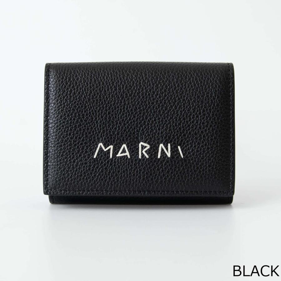 MARNI（マルニ） 財布 三つ折り財布 MENDING EMBROIDERY TRIFOLD