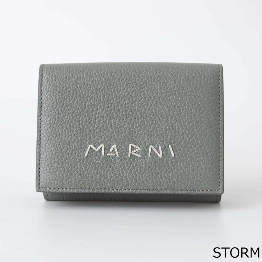 MARNI（マルニ） 財布 三つ折り財布 MENDING EMBROIDERY TRIFOLD
