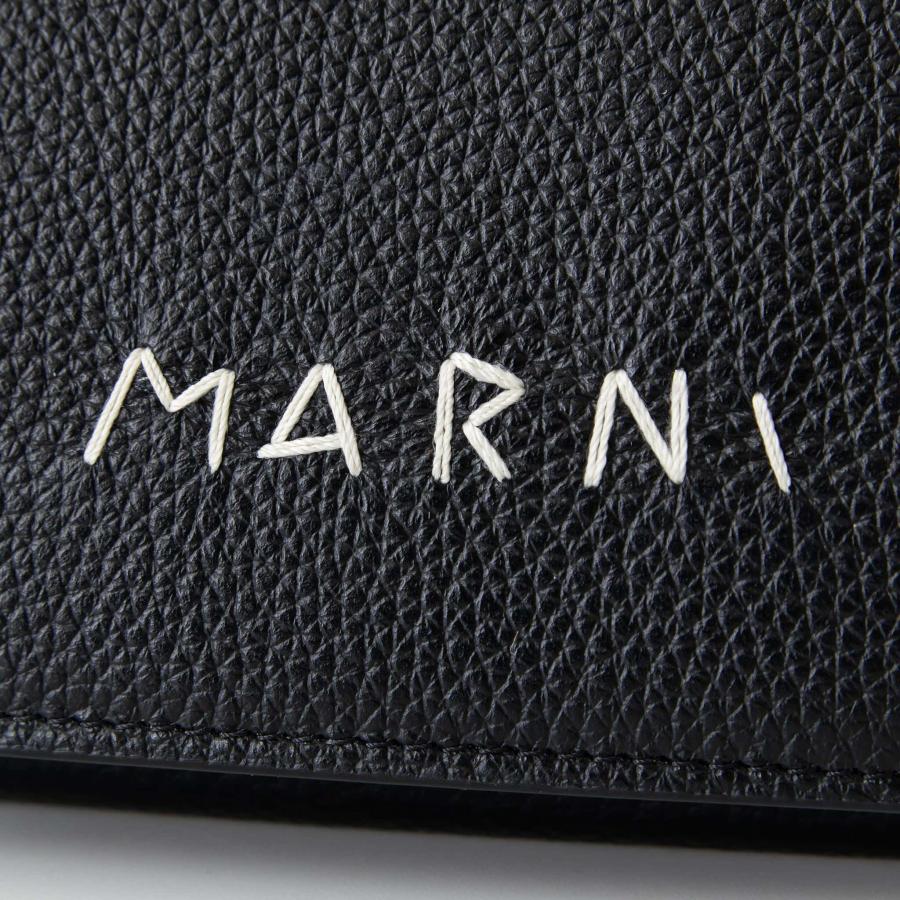 MARNI マルニ 財布 三つ折り財布 MENDING EMBROIDERY TRIFOLD 三 MARNI マルニ 財布 三つ折り財布 MENDING EMBROIDERY TRIFOLD 三