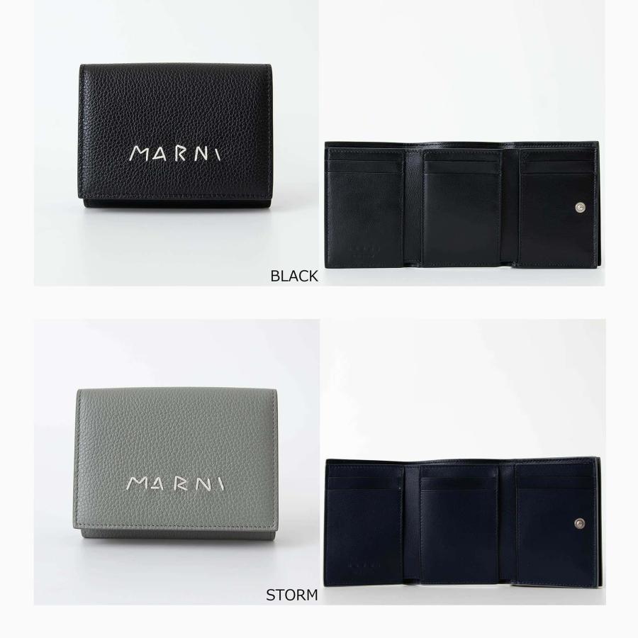 MARNI マルニ 財布 三つ折り財布 MENDING EMBROIDERY TRIFOLD 三 MARNI マルニ 財布 三つ折り財布 MENDING EMBROIDERY TRIFOLD 三