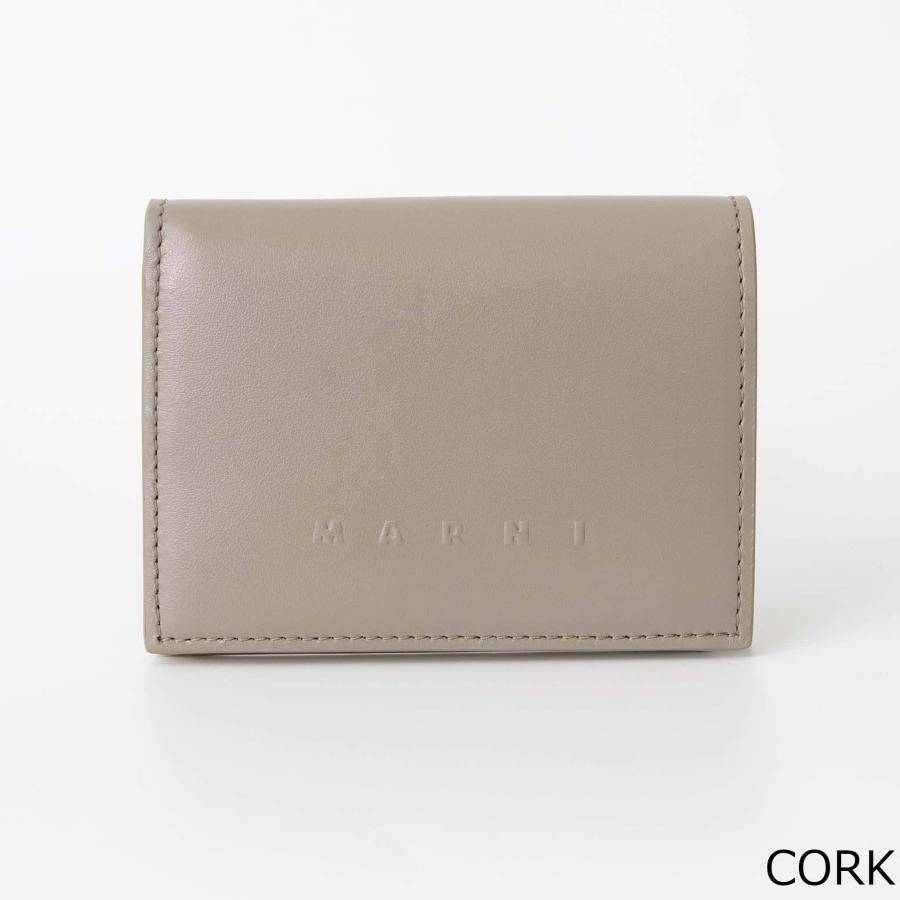 MARNI マルニ 財布 レディース 二つ折り財布 RAISED LOGO BIFOLD MARNI マルニ 財布 レディース 二つ折り財布 RAISED LOGO BIFOLD