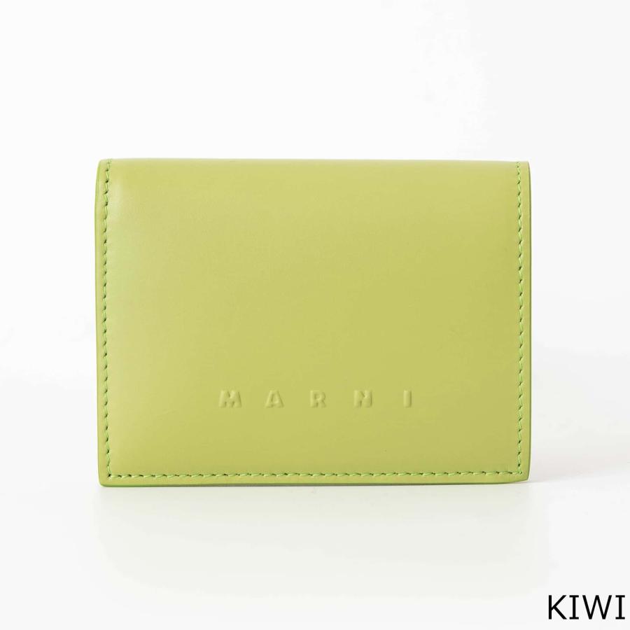 MARNI マルニ 財布 レディース 二つ折り財布 RAISED LOGO BIFOLD MARNI マルニ 財布 レディース 二つ折り財布 RAISED LOGO BIFOLD
