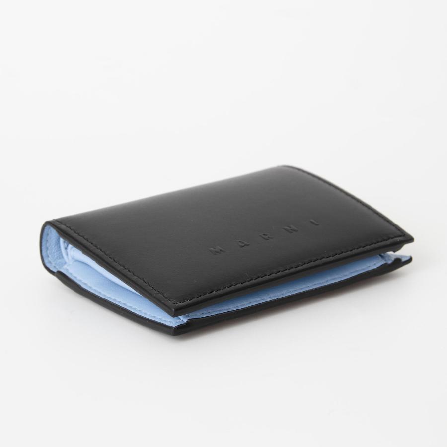 MARNI マルニ 財布 レディース 二つ折り財布 RAISED LOGO BIFOLD MARNI マルニ 財布 レディース 二つ折り財布 RAISED LOGO BIFOLD