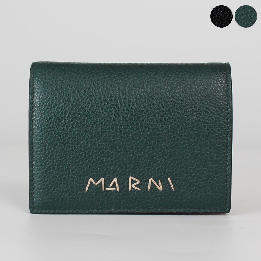 新品未使用⭐︎MARNI マルニ　二つ折り財布 MARNI（マルニ） 財布 二つ折り ミニ財布 コンパクトウォレット バイ