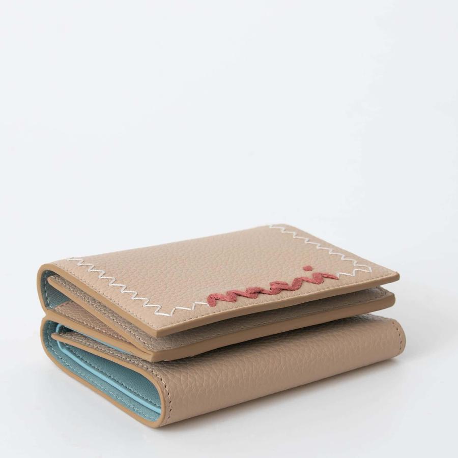 MARNI マルニ 財布 三つ折り財布 SYMBOL LOGO TRIFOLD WALLET MARNI マルニ 財布 三つ折り財布 SYMBOL LOGO TRIFOLD WALLET