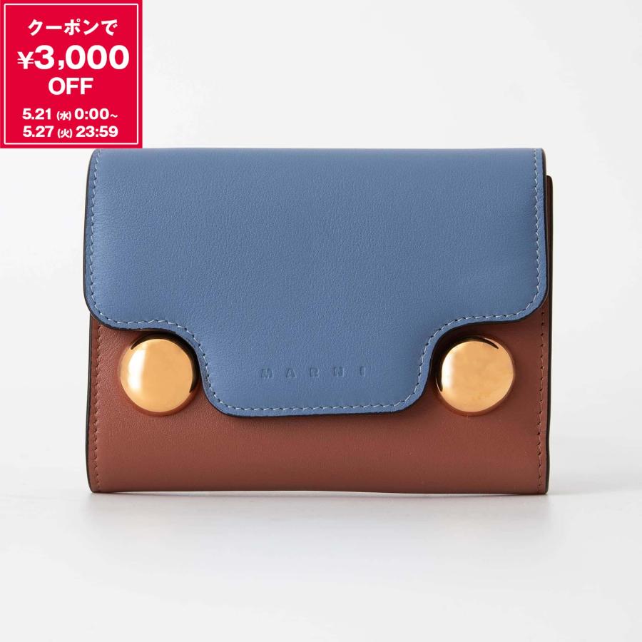 MARNI マルニ 財布 三つ折り財布 TRUNKAROO TRIFOLD WALLET MARNI マルニ 財布 三つ折り財布 TRUNKAROO TRIFOLD WALLET