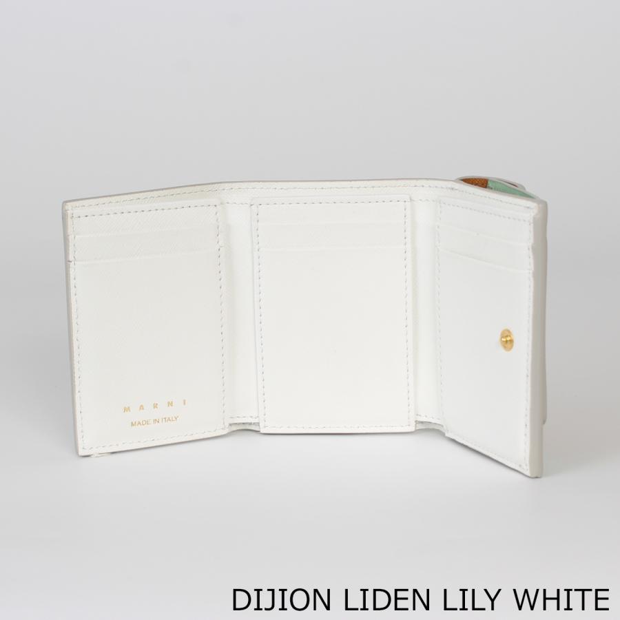 マルニ MARNI 財布 三つ折り財布 TRIFOLD BIG LOGO レディース PFMO0125U1 LV520の画像