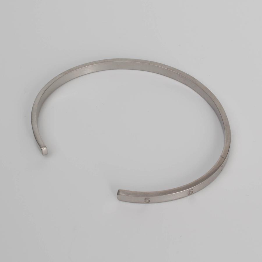 Maison Margiela ミニマルカフブレスレット パラジウム【新品】 Maison Margiela ミニマルカフブレスレット パラジウム【新品】