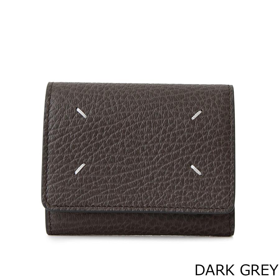 359 メゾンマルジェラ 三つ折り財布 エンベロープ 4ステッチ カレンダー 黒 359 メゾンマルジェラ 三つ折り財布 エンベロープ 4ステッチ