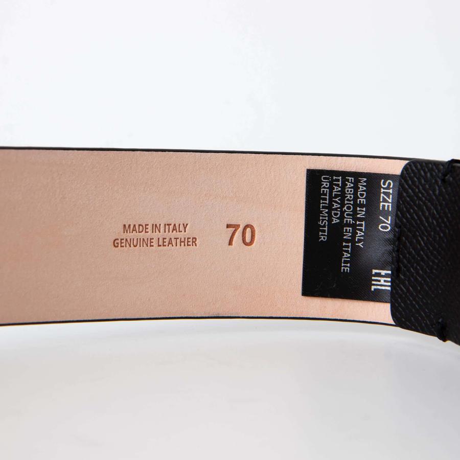 【未使用保管品】メゾンマルジェラ ベルト 本革 4ステッチ イタリア メンズ 黒 Maison Margiela メゾンマルジェラ MAISON MARGIELA ベルト FOUR