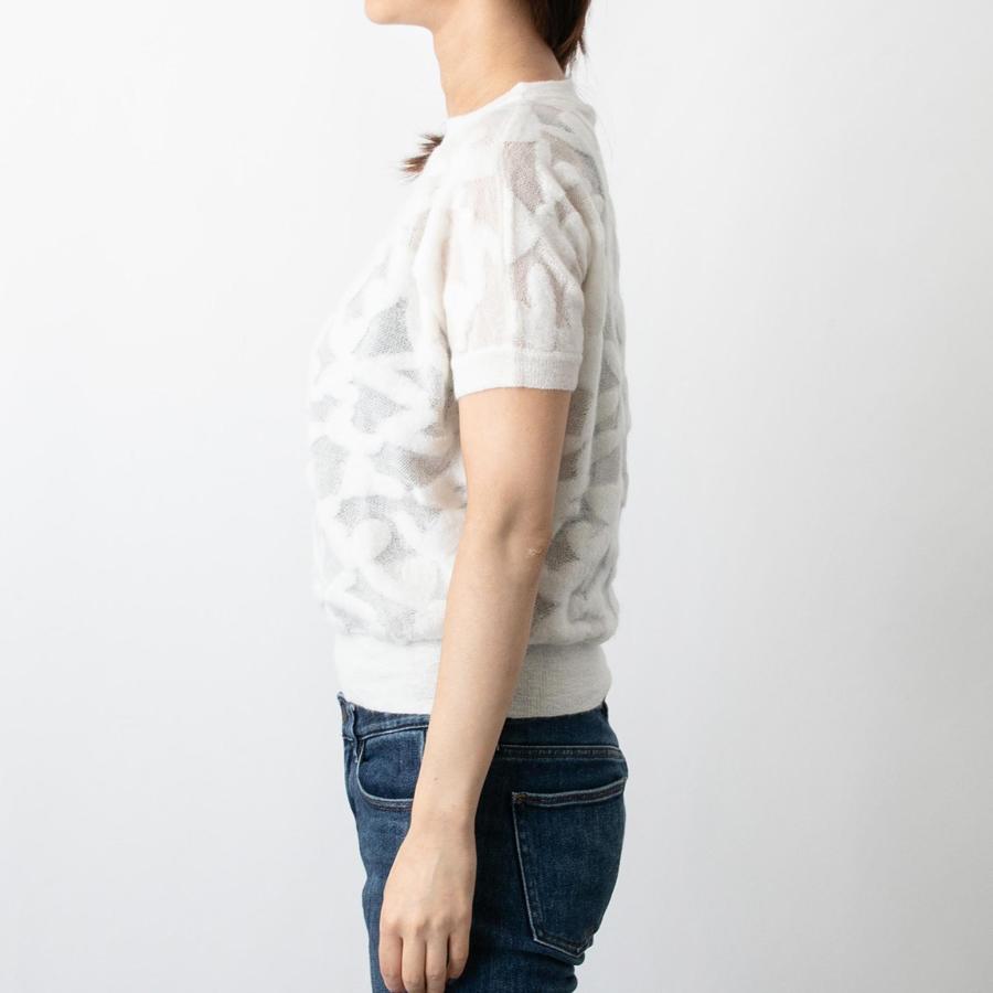 マックスマーラ リネン100% ケーブルニット 半袖 マックスマーラ リネン100% ケーブルニット 半袖 マックスマーラ