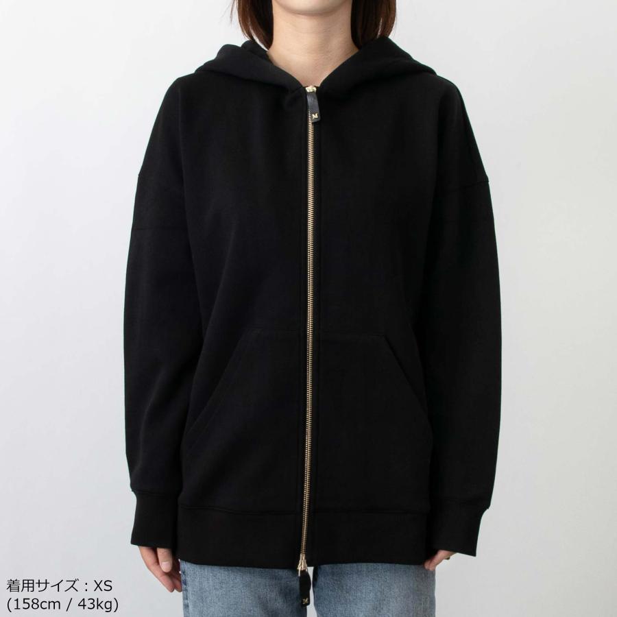 Max Mara マックスマーラ S MAX MARA パーカー ブラック DOPPIA Max Mara マックスマーラ S MAX MARA パーカー ブラック DOPPIA