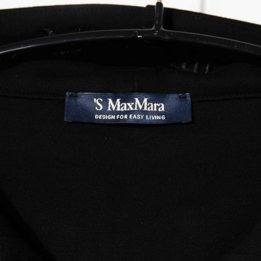 Max Mara マックスマーラ S MAX MARA パーカー ブラック DOPPIA Max Mara マックスマーラ S MAX MARA パーカー ブラック DOPPIA