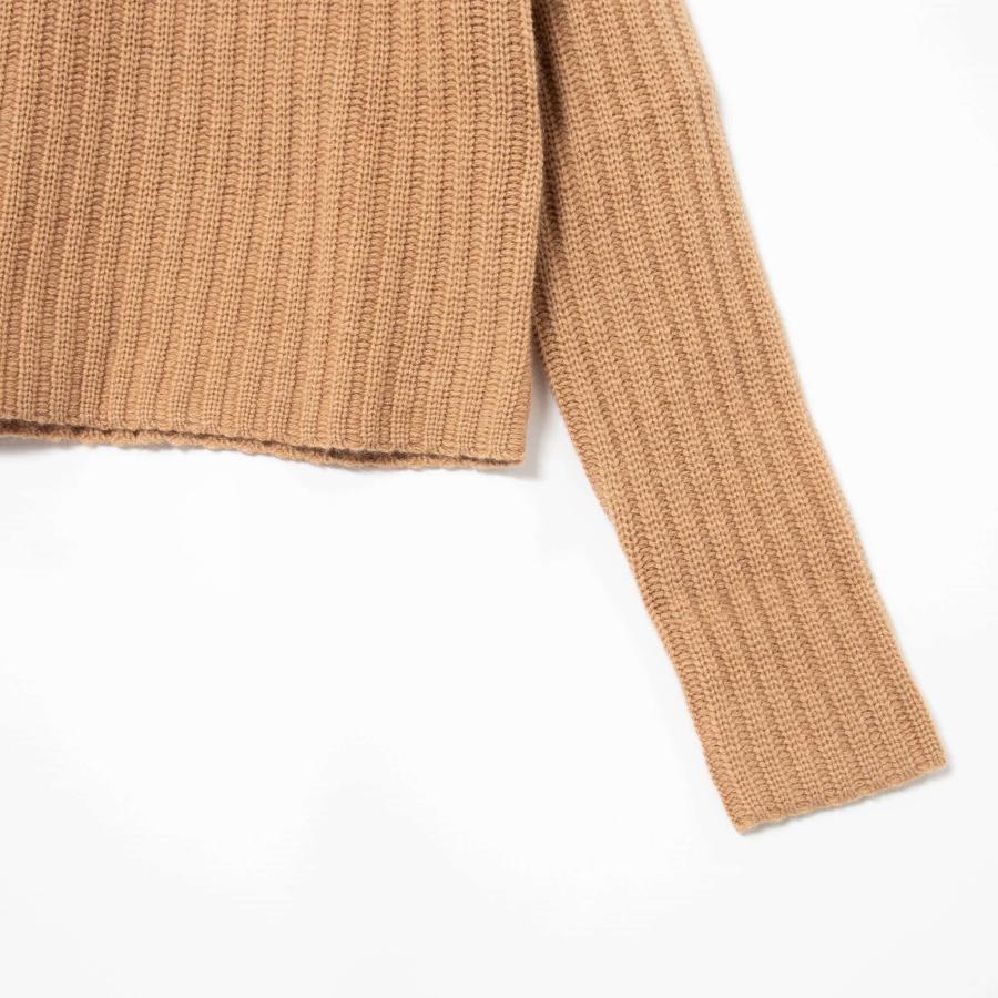 マックスマーラ アルパカ混 アシンメトリー パッチワーク 長袖ニット XS MAXMARA WEEKEND LINE（マックスマーラウィークエンドライン） WEEKEND