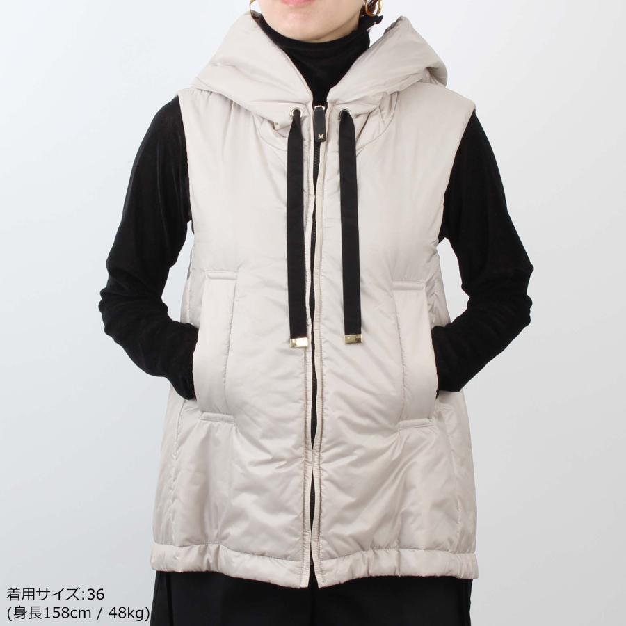 Max Mara◆THE CUBE-GREENGO◆ウォータープルーフパデットベスト Max Mara マックスマーラ ザ・キューブ MAX MARA THE CUBE