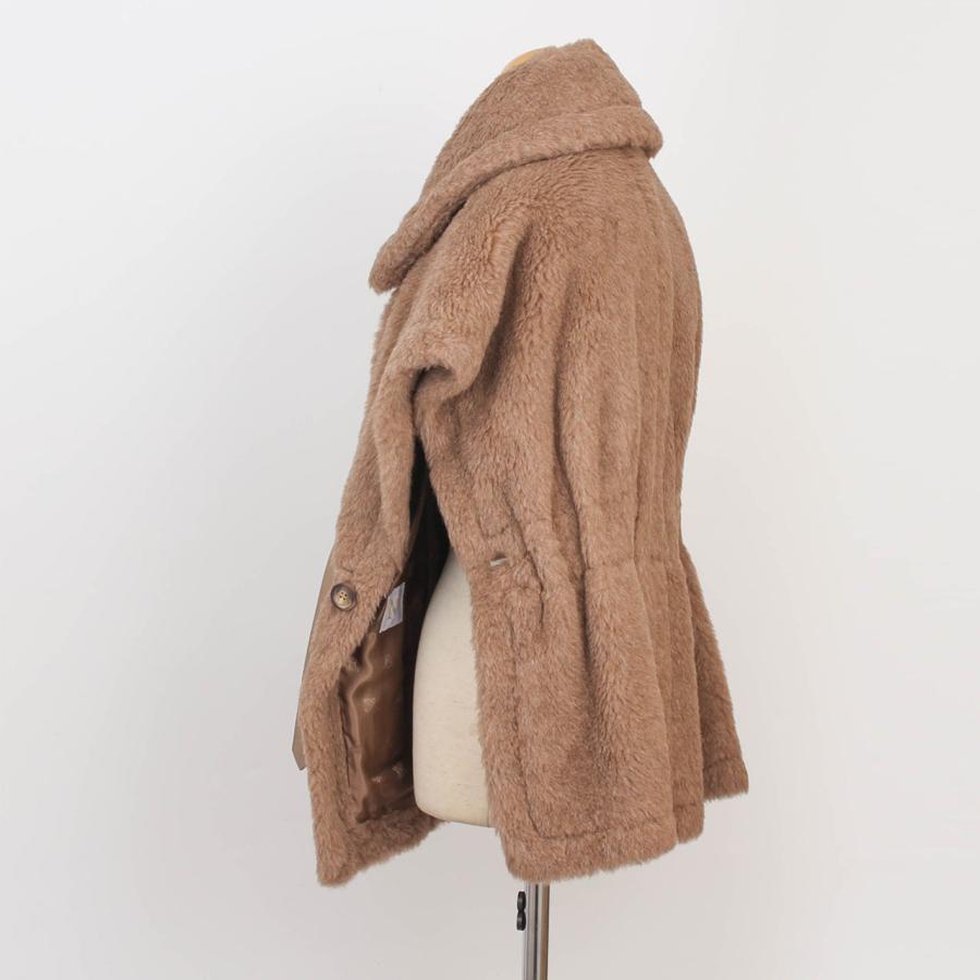 Max Mara マックスマーラ テディベアケープ テベ] テディベア ケープ, sand | Max Mara