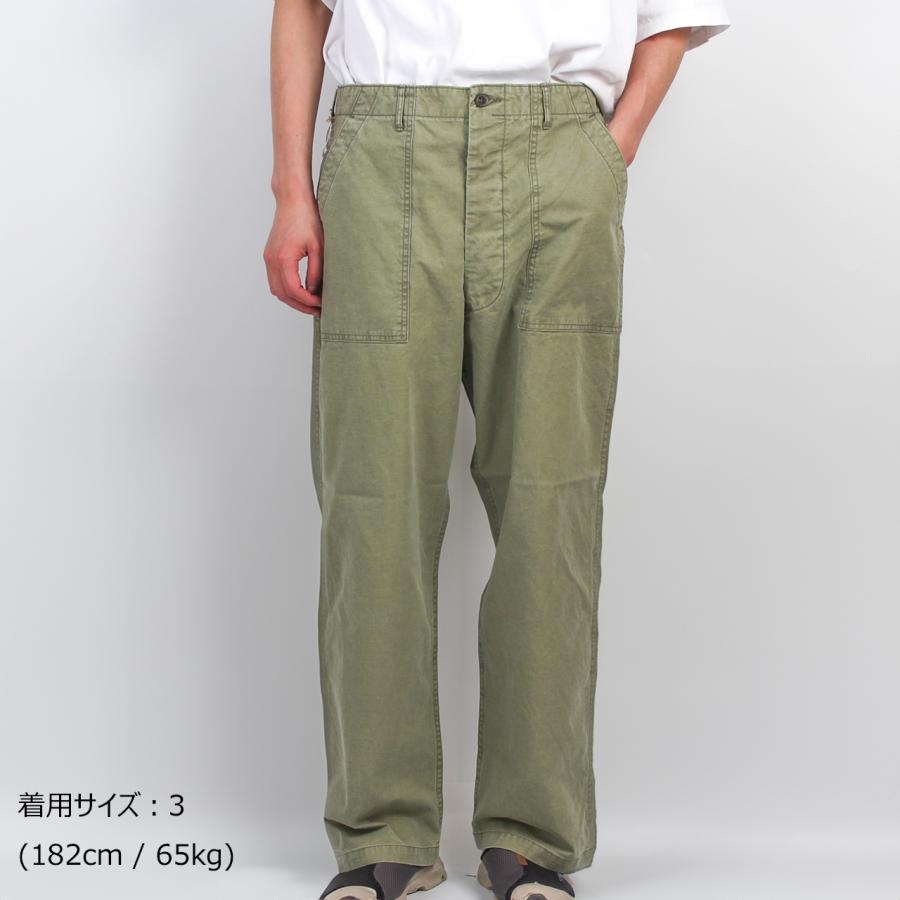 orSlow（オアスロウ） ファティーグパンツ HERRINGBONE TWILL SUMMER