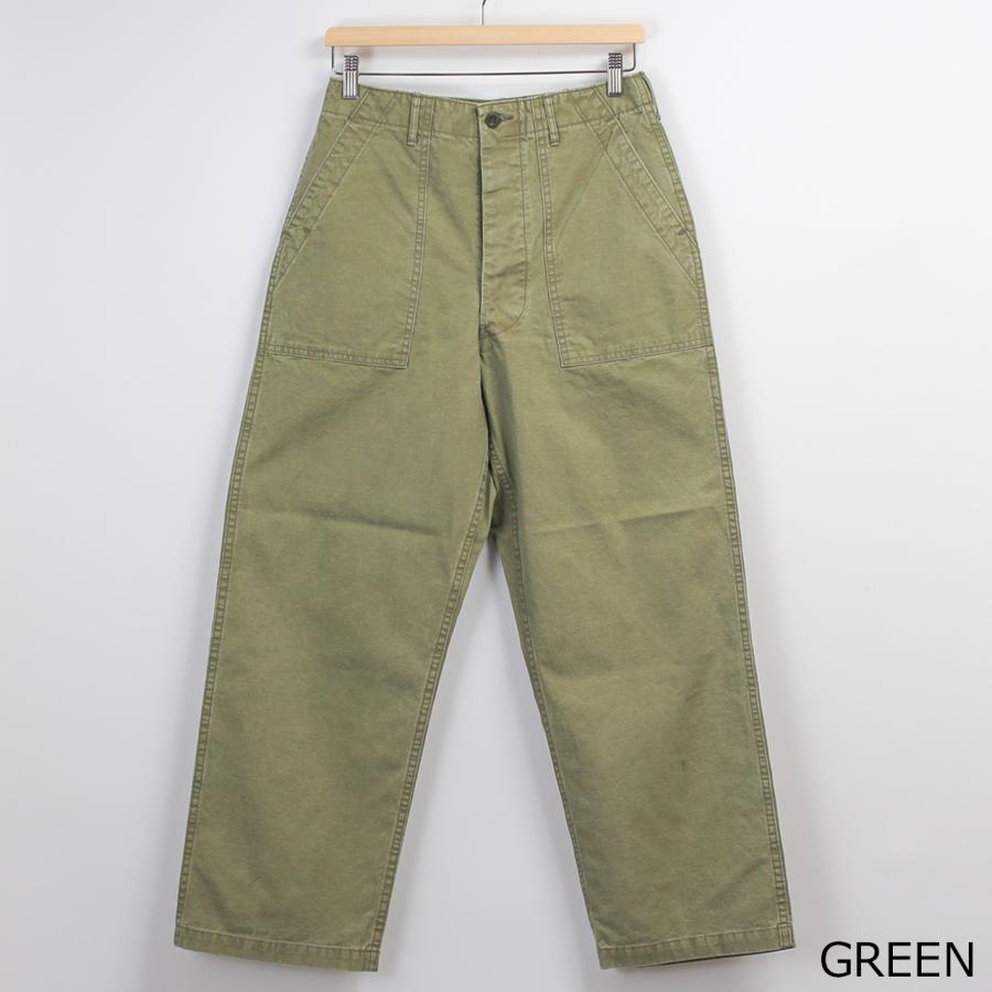 オアスロウ　orSlow ファティーグパンツ オリーブ　サイズM orSlow（オアスロウ） ファティーグパンツ HERRINGBONE TWILL SUMMER