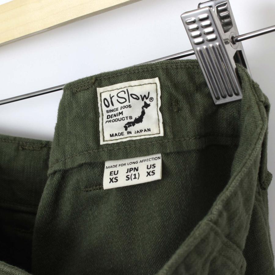 orSlow（オアスロウ） ファティーグパンツ REAL USED WASH VINTAGE FIT